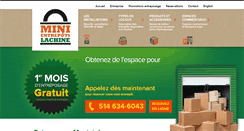 Desktop Screenshot of minientrepotslachine.com